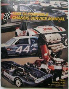 1988 Oldsmobile Chassis Service Manual - Firenza Calais & 1987 Calais Quad 4