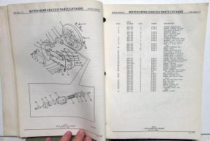 1969-1977 Dodge Motor Home Chassis Parts Catalog Book RV Original