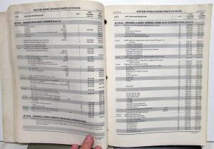 1969-1977 Dodge Motor Home Chassis Parts Catalog Book RV Original