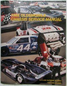 1988 Oldsmobile Cutlass Supreme Classic & Custom Cruiser Chassis Service Manual