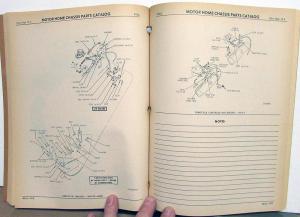 1969-1976 Dodge Motor Home Chassis Parts Catalog Book RV Original