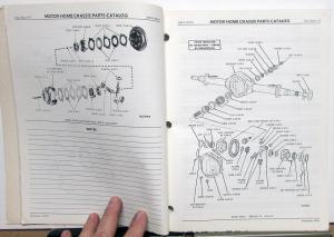 1969-1975 Dodge Motor Home Chassis Parts Catalog Book RV Original