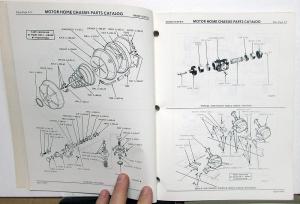1969-1974 Dodge Motor Home Chassis Parts Catalog Book RV Original
