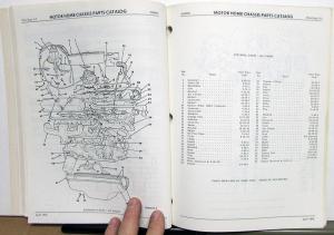 1969-1974 Dodge Motor Home Chassis Parts Catalog Book RV Original