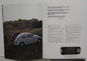1969 Volkswagen Prestige Dealer Sales Brochure Original Beetle Paul Newman