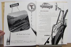 1957 Automobile Year Reviews Ferrari Maserati Juguar Mercedes-Benz Racing Orig