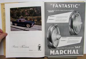 1957 Automobile Year Reviews Ferrari Maserati Juguar Mercedes-Benz Racing Orig