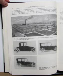 Jordan Automobile History Specifications Book Original