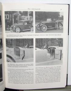 Jordan Automobile History Specifications Book Original