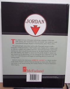 Jordan Automobile History Specifications Book Original