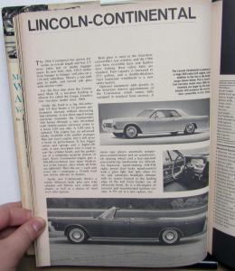 1966 Automotive Yearbook Plymouth Dodge Ford Chevrolet Original