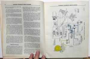1954 Plymouth Dealer PowerFlite Transmission Service Shop Manual Orig