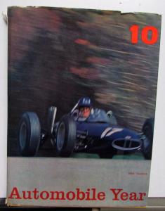 1962 1963 Automobile Year No 10 Ferrari Maserati Jaguar Mercedes-Benz Racing