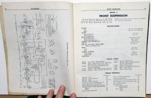 1961 Valiant Dealer Service Shop Repair Manual Supplement V-200 Original