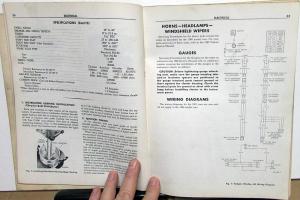 1961 Valiant Dealer Service Shop Repair Manual Supplement V-200 Original