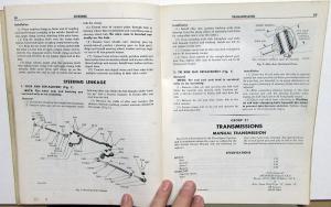 1961 Valiant Dealer Service Shop Repair Manual Supplement V-200 Original