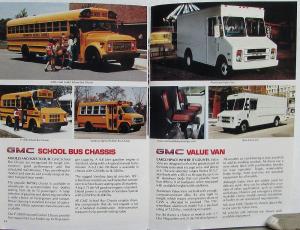 1984 GMC Light Medium Duty Trucks Pickup Jimmy Suburban Sales Brochure Original