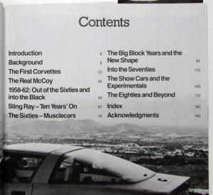 1953-1984 Corvette Sting Ray Reference Book Original