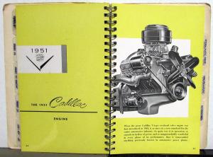 1951 Cadillac Dealer Data Book Series 61 62 60 Special 75 Rare