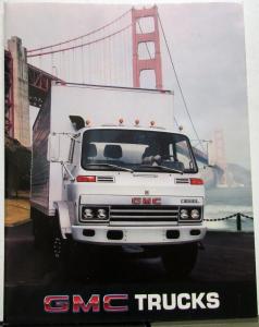 1984 GMC W7000 Series Truck Solicitation to DEALERS to Sell Trucks Brochure Orig