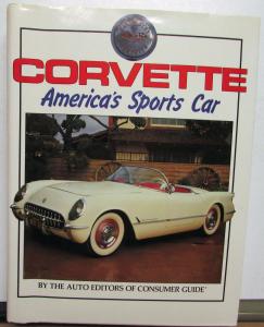 Corvette Americas Sports Car 1953-1990 ZR1 Mako Shark XP 897 GT Astro II