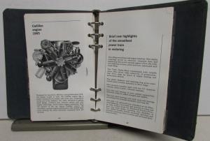1965 Cadillac Dealer Data Book Calais De Ville Fleetwood Eldorado 75 Limo Rare
