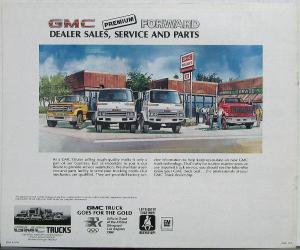 1984 GMC W700 Series Forward Diesel Truck Sales Brochure Original