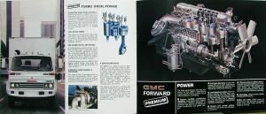 1984 GMC W700 Series Forward Diesel Truck Sales Brochure Original