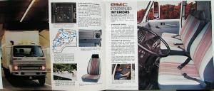 1984 GMC W700 Series Forward Diesel Truck Sales Brochure Original