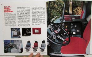 1984 GMC Astro & Aero Astro 9000 Series Truck Sales Brochure Original