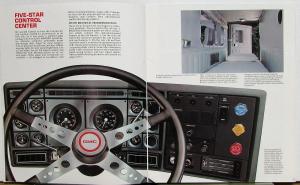 1984 GMC General Five-Star General 9000 Series Truck Sales Brochure Original