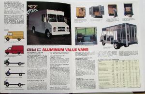 1984 GMC Vans Magnavan Vandura and F/C Chassis Sales Brochure Original