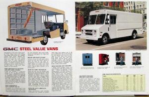 1984 GMC Vans Magnavan Vandura and F/C Chassis Sales Brochure Original