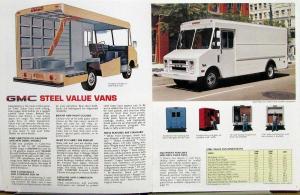 1984 GMC Vans Magnavan Vandura and F/C Chassis Sales Brochure Original