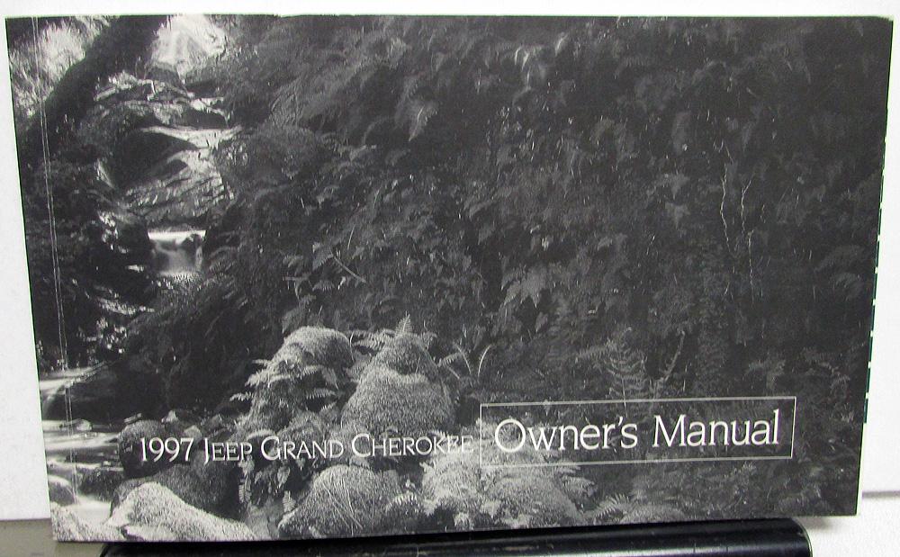 1997 Jeep Grand Cherokee Owners Manual Care & Operation
