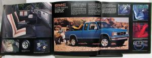 1984 GMC S15 Pickup Truck Sierra Club Coupe 4WD Jimmy Cab Chassis Sales Brochure