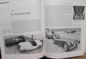 Jaguar XK History Book Stock To Racing