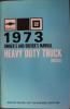 1973 Chevrolet Heavy Duty Truck Diesel Owners Drivers Manual