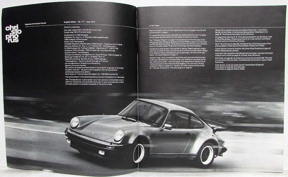 Porsche Christophorus - The Porsche Magazine - Porsche USA