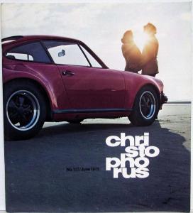 1975 Porsche Christophorus Magazine No 117 June