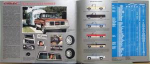 1985 GMC Pickups Trucks Full Size Models Series C & K Sales Brochure Original