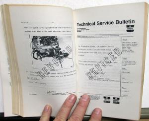1977 Chrysler Plymouth Dodge Dealer Cars & Trucks Technical Service Bulletins