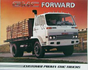 1985 GMC Forward Control Truck W7 Models Sales Brochure Original