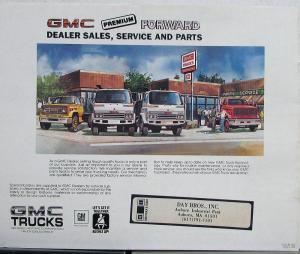 1985 GMC Forward Control Truck W7 Models Sales Brochure Original