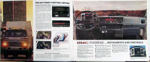 1985 GMC Forward Control Truck W7 Models Sales Brochure Original