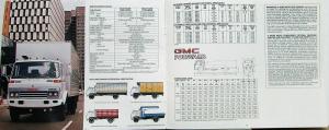 1985 GMC Forward Control Truck W7 Models Sales Brochure Original