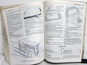 1977 Dodge Ramcharger & Plymouth Trail Duster Dealer Service Shop Repair Manual