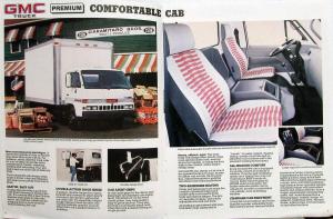 1985 GMC Truck Forward Control W4 Series Sales Brochure Original