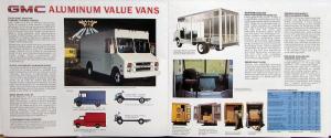 1985 GMC Magnavan Vandura Value Vans & F/C Chassis Trucks Sales Brochure Orig