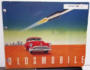 1951 Oldsmobile Dealer Album  88 Super 88 98 De Luxe Convertible Original Rare